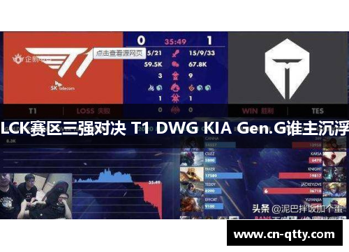 LCK赛区三强对决 T1 DWG KIA Gen.G谁主沉浮
